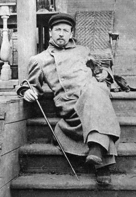 Русский писатль Антон Павлович Чехов (1860-1904) в Мелихово.